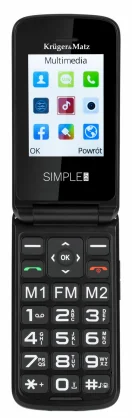 Mobilusis telefonas Kruger & Matz Simple 931 Black