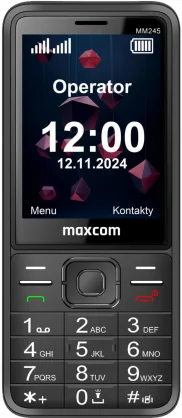 Mobilusis telefonas Maxcom Classic MM245 4G Black