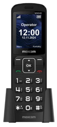 Mobilusis telefonas Maxcom Comfort MM34D 4G Black