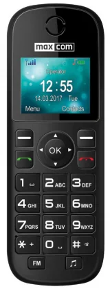 Mobilusis telefonas Maxcom Comfort MM35D Juodas