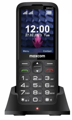 Mobilusis telefonas Maxcom Comfort MM445 4G Black
