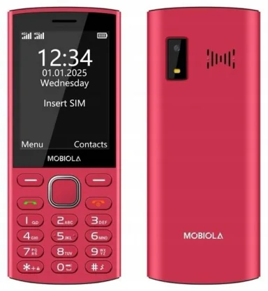 Mobilusis telefonas Mobiola MB4280 Red