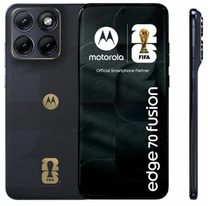 Mobilusis telefonas Motorola Edge 70 Fusion 8/ 256GB FIFA Edition Black