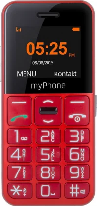 Mobilusis telefonas Myphone HALO Easy Raudonas