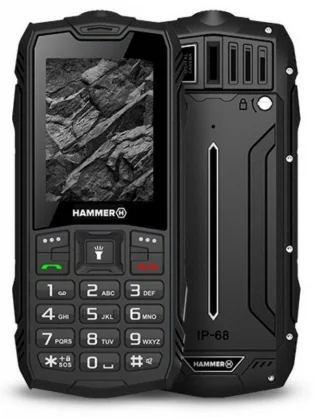 Mobilusis telefonas Myphone Hammer Rock Black