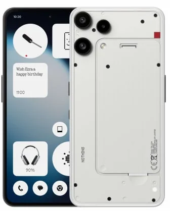 Mobilusis telefonas Nothing Phone(3a) Lite 8/ 128GB White