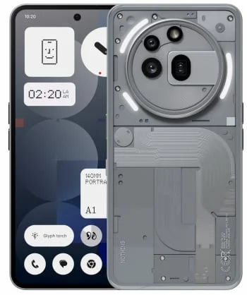 Mobilusis telefonas Nothing Phone(3a) Pro 12/ 256GB Grey