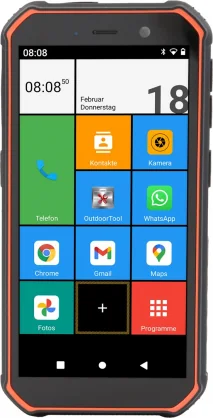 Mobilusis telefonas Olympia Trek 3/ 32GB Black/ Orange