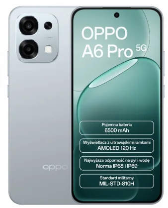 Mobilusis telefonas Oppo A6 Pro 8/ 256GB Lunar Titanium