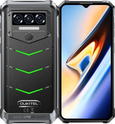 Mobilusis telefonas Oukitel WP38 6/ 256GB Black/ Green