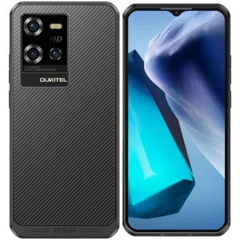 Mobilusis telefonas Oukitel WP50 Slim Rugged 4/256GB Black