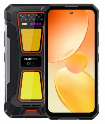 Mobilusis telefonas Oukitel WP58 Pro 8/ 512GB Black/ Orange