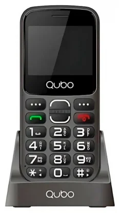 Mobilusis telefonas Qubo X-230BKC Black
