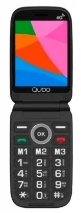Mobilusis telefonas Qubo XD-340CB Black