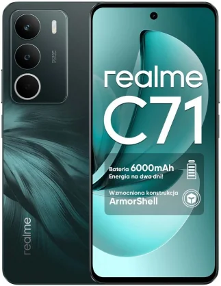 Mobilusis telefonas Realme C71 4/ 256GB Forest Owl