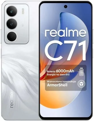 Mobilusis telefonas Realme C71 8/ 256GB White Swan