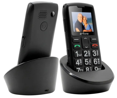 Mobilusis telefonas Sponge Artfone C1+ Juodas
