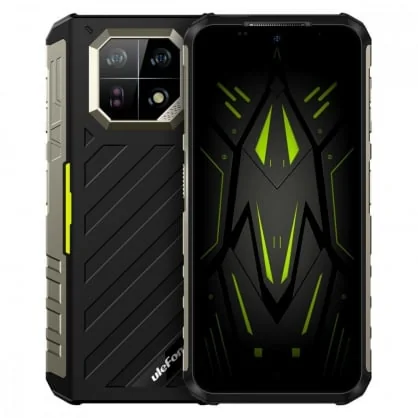 Mobilusis telefonas Ulefone Armor 22 8GB/ 256GB Black/ Green (Without Charger)