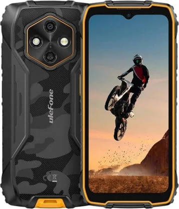 Mobilusis telefonas Ulefone Rugking 4 Pro 8/ 128GB Black/ Orange