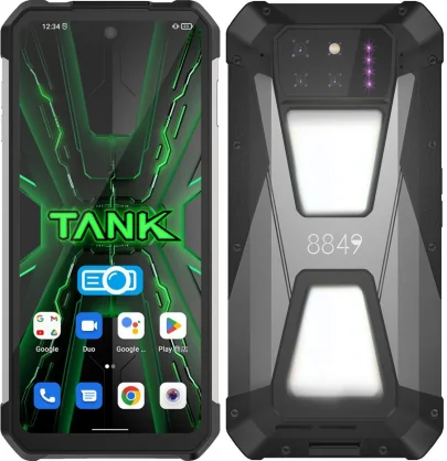Mobilusis telefonas Unihertz Tank 3S 5G 12/ 256GB Black