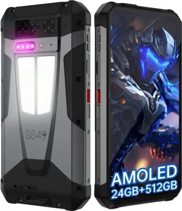 Mobilusis telefonas Unihertz Tank 4 12/ 512GB Black