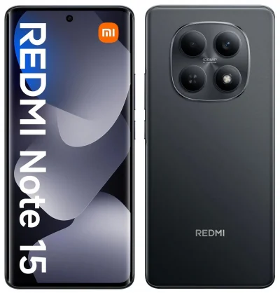 Mobilusis telefonas Xiaomi Redmi Note 15 6/ 128GB Black