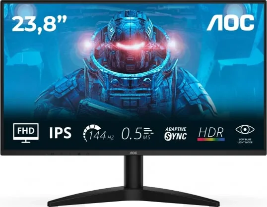 Monitorius AOC 24B36X 23,8" IPS 144Hz FHD 16:9