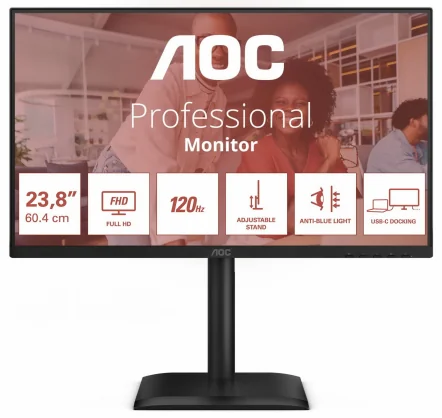 Monitorius AOC 24E4CV 23.8" IPS 16:9