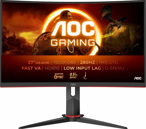 Monitorius AOC C27G2Z3/ BK 27" VA 16:9 Curved