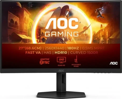 Monitorius AOC CQ27G4X 27" VA 16:9 Curved