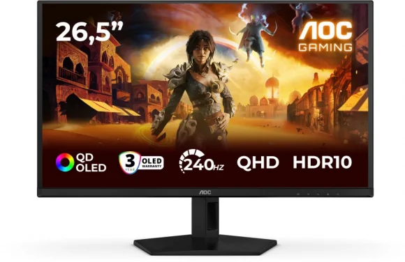 Monitorius AOC Q27G41ZDF 26.5" QD OLED 16:9