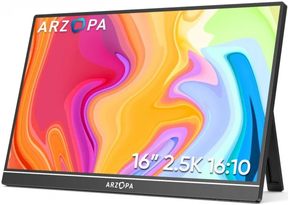 Monitorius Arzopa Z1RC 16" IPS 16:10