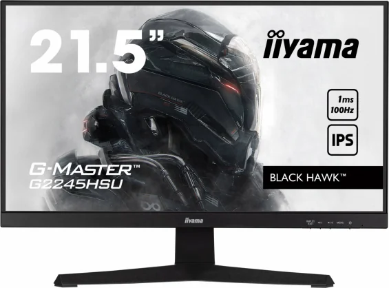 Monitorius Iiyama G-Master G2245HSU-B2 21.5" IPS 16:9
