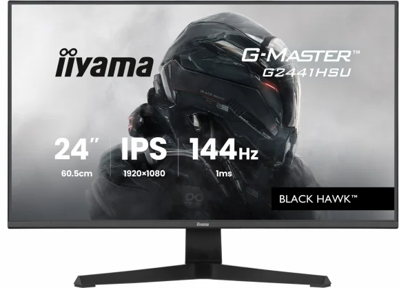 Monitorius Iiyama G-Master G2441HSU-B1 Black Hawk 23.8" IPS 16:9