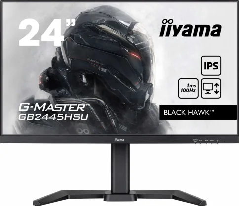 Monitorius Iiyama G-Master GB2445HSU-B2 Black Hawk 23.8" IPS 16:9