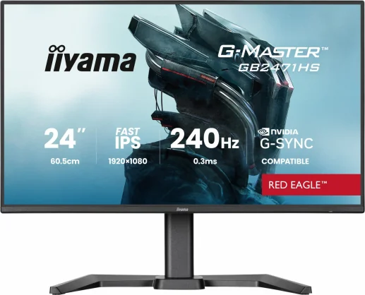 Monitorius Iiyama G-Master GB2471HS-B1 Red Eagle 23.8" Fast IPS 16:9
