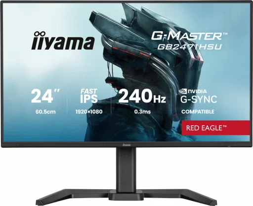 Monitorius Iiyama G-Master GB2471HSU-B1 Red Eagle 23.8" Fast IPS 16:9