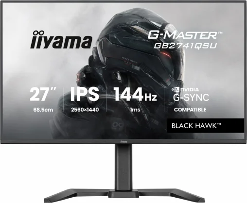 Monitorius Iiyama G-Master GB2741QSU-B1 Black Hawk 27" IPS 16:9