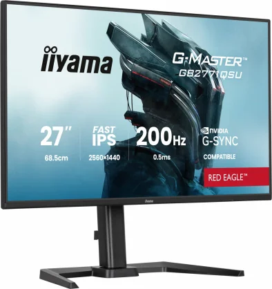 Monitorius Iiyama G-Master GB2771QSU-B1 27" Fast IPS 16:9