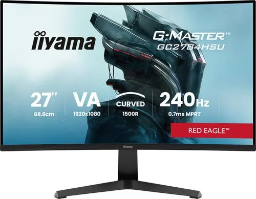 Monitorius Iiyama G-MASTER GC2784HSU-B1 27" VA 16:9 Curved