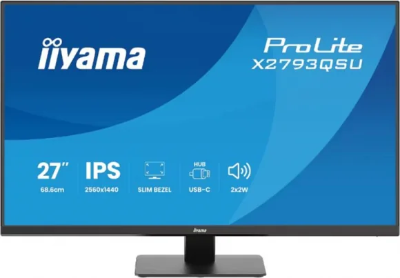 Monitorius Iiyama ProLite X2793QSU-B1 27" IPS 16:9