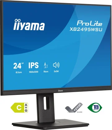 Monitorius Iiyama ProLite XB2495WSU-B1 24.1" IPS 16:10