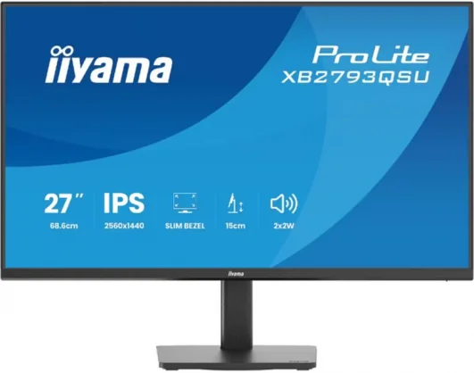Monitorius Iiyama ProLite XB2793QSU-B1 27" IPS 16:9