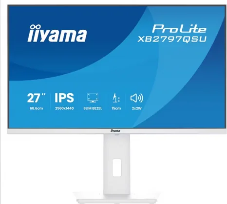 Monitorius Iiyama ProLite XB2797QSU-W1 27" IPS 16:9