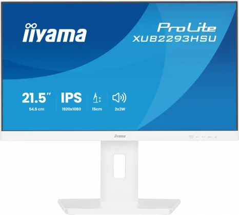 Monitorius Iiyama ProLite XUB2293HSU-W7 21.5" IPS 16:9 White
