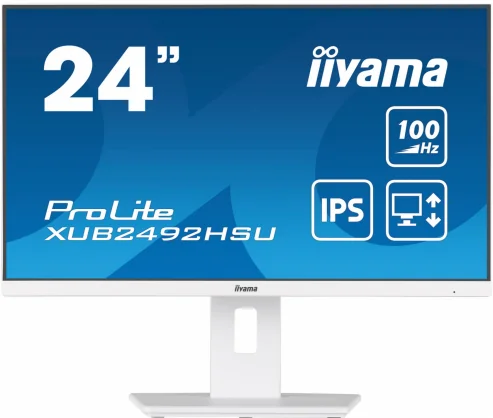 Monitorius Iiyama ProLite XUB2492HSU-W6 23.8" IPS 16:9 White