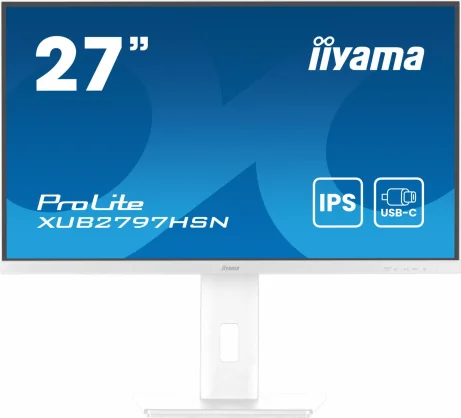 Monitorius Iiyama ProLite XUB2797HSN-W2 27" IPS 16:9 White