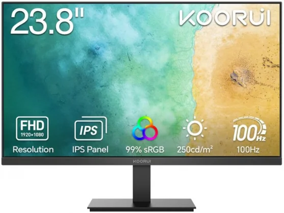 Monitorius Koorui E2411F 23,8" IPS 16:9