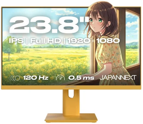 Monitorius Lalique JAPANNEXT JN-I238FHD120F-HSP-YE 23.8" IPS 16:9