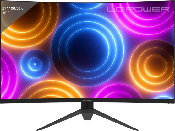 Monitorius LC-Power LC-M27QC 27" VA 16:9 Curved